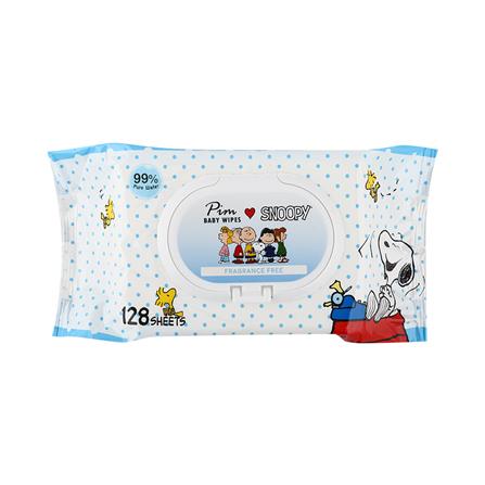 ผ้าเช็ดทำความสะอาด PIM PURE WATER 128 แผ่น 1แถม1_1