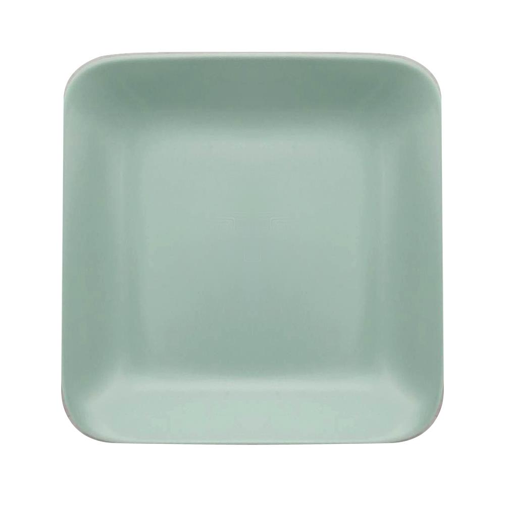 จานเหลี่ยมเมลามีน 7.5 นิ้ว SUPERWARE สีเขียว