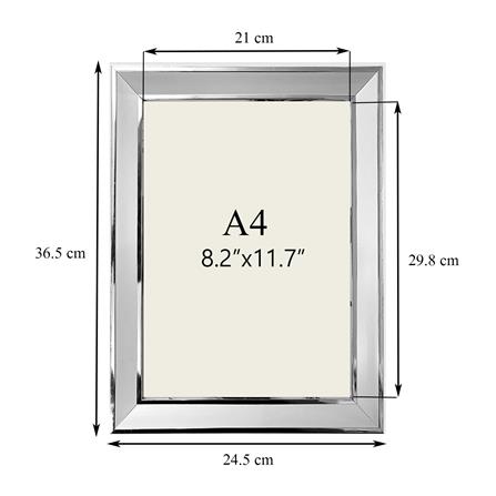 กรอบรูป HOME LIVING STYLE TROPICAL LEAVES 8.2X11.7 นิ้ว สีขาว_5