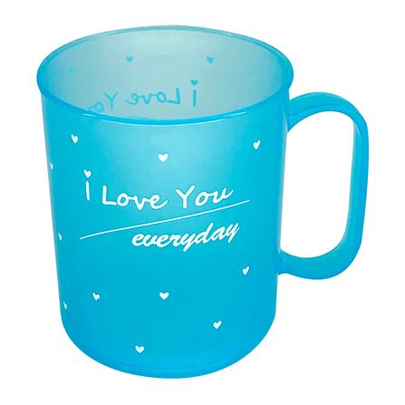 ถ้วยหู PP 340ml BIGONE PLAIN ITEM แพ็ค 3 ใบ ฟ้า/ชมพู/เขียว_1