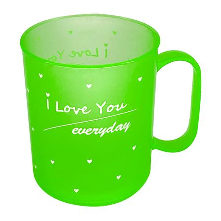 ถ้วยหู PP 340ml BIGONE PLAIN ITEM แพ็ค 3 ใบ ฟ้า/ชมพู/เขียว_2