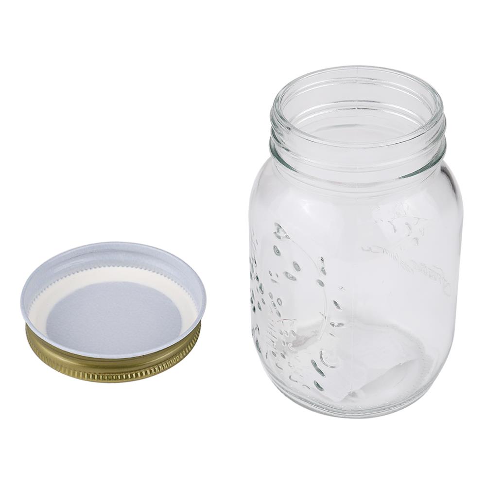 ขวดโหลแก้ว 0.5 ลิตร ฝาเกลียว US. BUSINESS