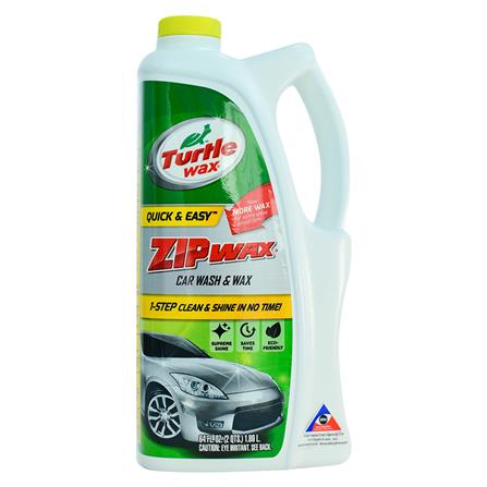 น้ำยาล้างรถผสมแว็กซ์ ZIP TURTLE WAX 1.89 ลิตร