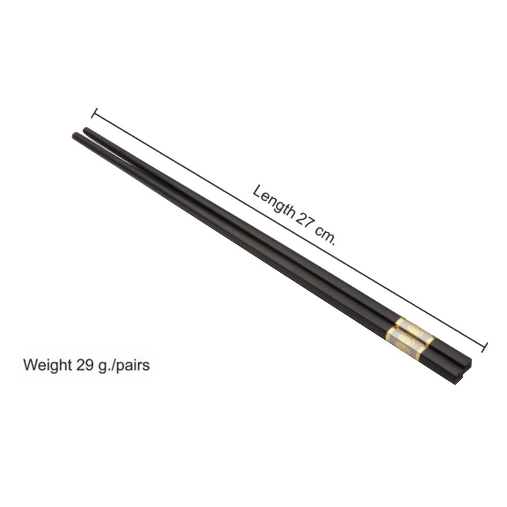 ตะเกียบพลาสติก TWIN FISH CHINESE 2 คู่