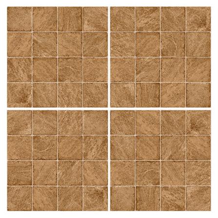 กระเบื้องพื้นพอร์ซเลน  40x40 ซม. CERGRES จากัวร์ น้ำตาล A_2