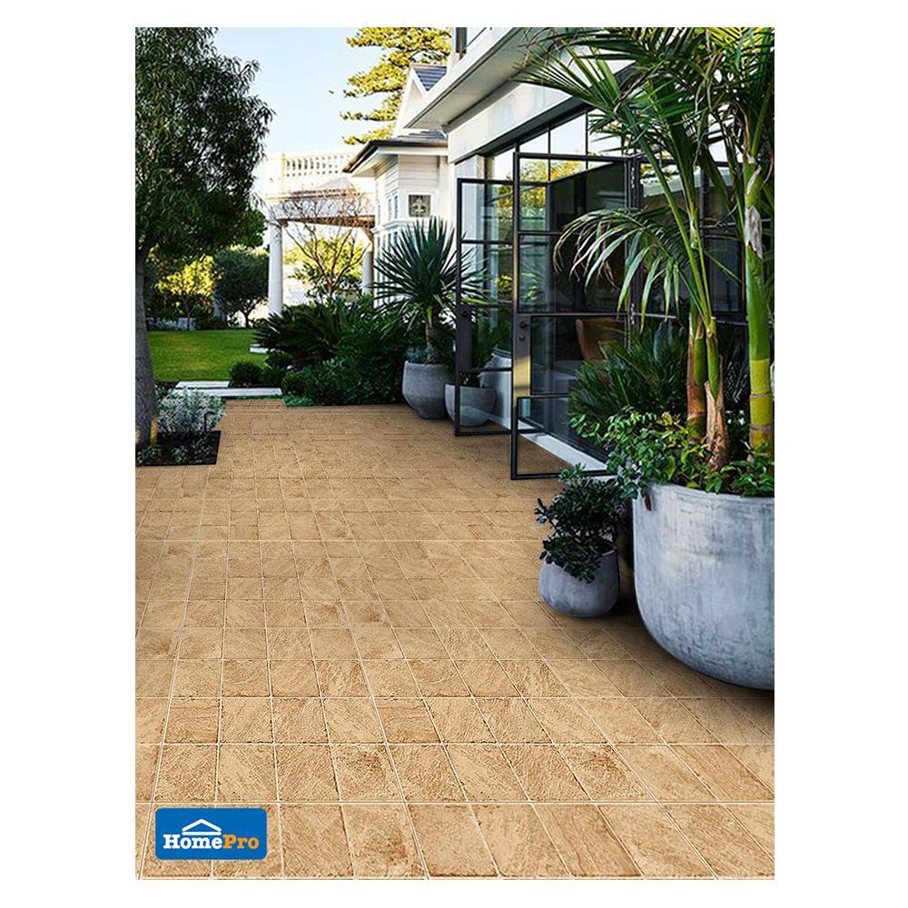 กระเบื้องพื้นพอร์ซเลน  40x40 ซม. CERGRES จากัวร์ เบจ A