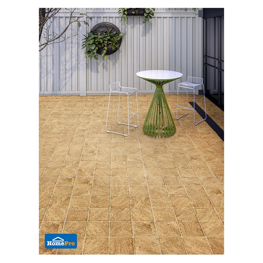 กระเบื้องพื้นพอร์ซเลน  40x40 ซม. CERGRES จากัวร์ เบจ A