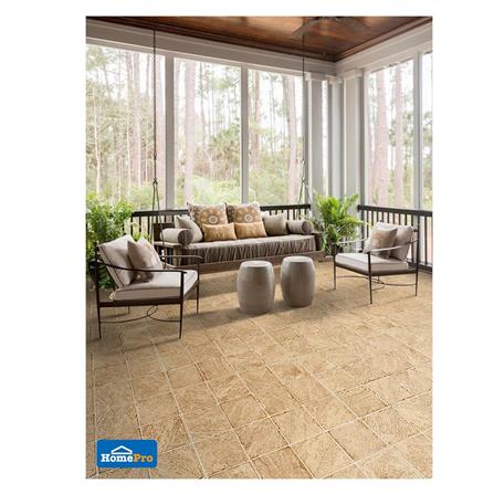 กระเบื้องพื้นพอร์ซเลน  40x40 ซม. CERGRES จากัวร์ เบจ A_3