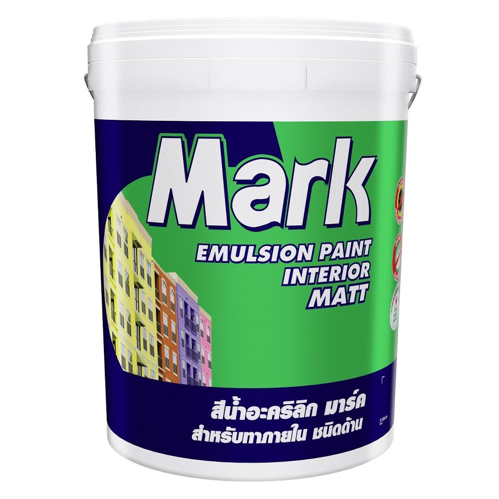 สีน้ำทาภายใน CAPTAIN MARK สีครีม #M933 ด้าน 5 แกลลอน