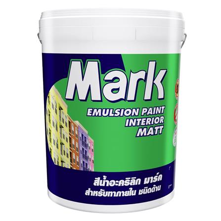 สีน้ำทาภายใน CAPTAIN MARK สีครีม #M933 ด้าน 5 แกลลอน_0