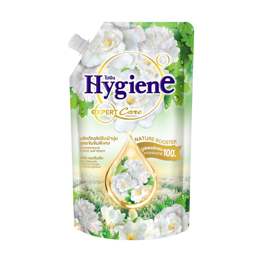 รีฟิลน้ำยาปรับผ้านุ่ม HYGIENE 480 มล. SPRING MAGNOLIA