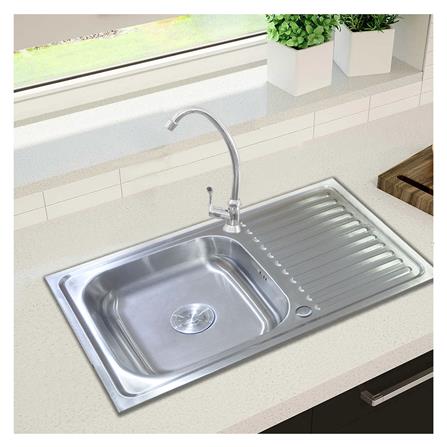 ซิงค์ฝัง 1 หลุม 1 ที่พัก AXIA PP 8050 สเตนเลส_2