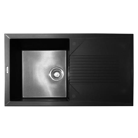 ซิงค์ฝัง 1หลุม 1ที่พัก AXIA ICONIC DR8650 แกรนิต สีดำ