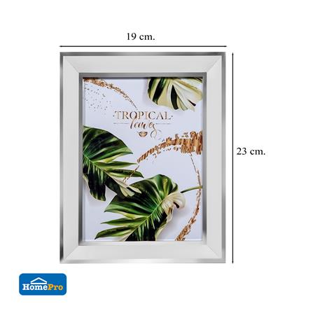 กรอบรูปไม้ HOME LIVING STYLE TROPICAL LEAVES 6x8 นิ้ว สีขาว_5