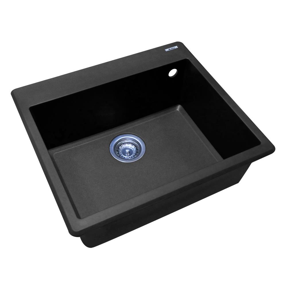 ซิงค์ฝัง 1หลุม AXIA ICONIC 5751 แกรนิต สีดำ