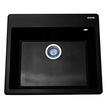 ซิงค์ฝัง 1หลุม AXIA ICONIC 5751 แกรนิต สีดำ