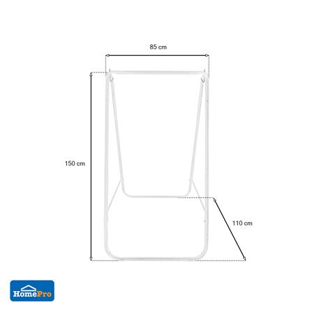 โครงชิงช้า 1 ที่นั่ง SPRING NAPHAT สีขาว_4