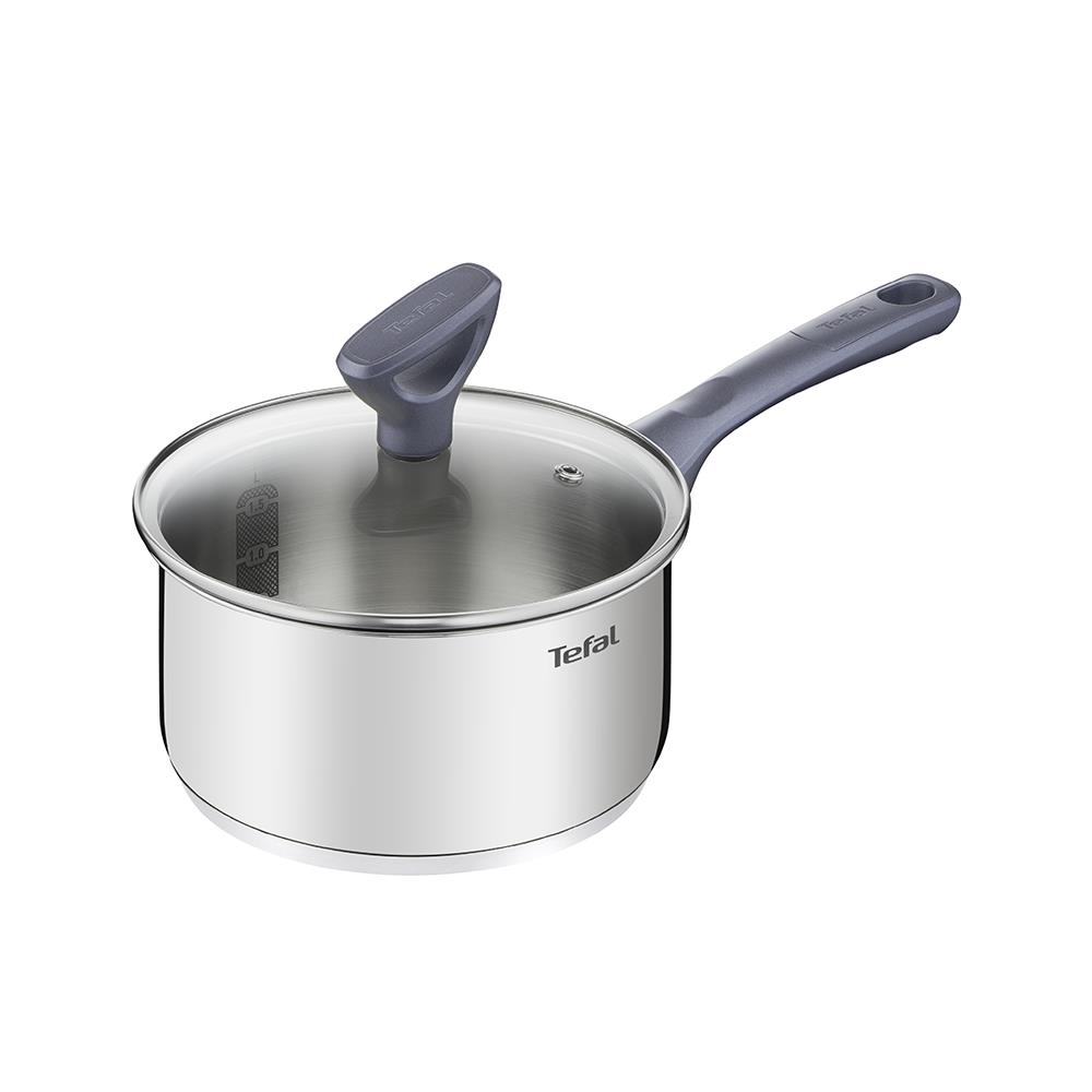 หม้อด้าม+ฝาแก้ว 18 cm TEFAL DAILY COOK