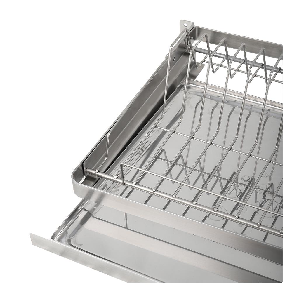 ชั้นคว่ำจานสเตนเลสติดผนัง KECH PANEL 60ซม.