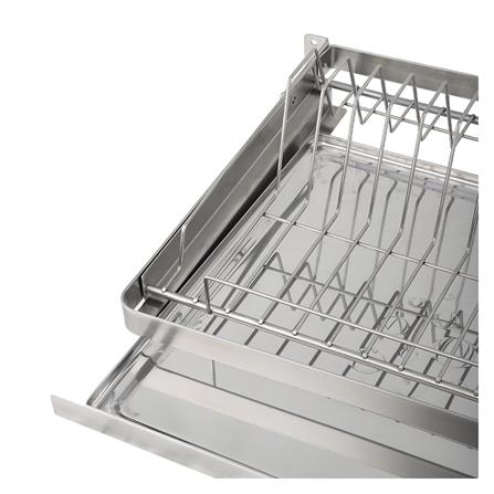 ชั้นคว่ำจานสเตนเลสติดผนัง KECH PANEL 60ซม._3