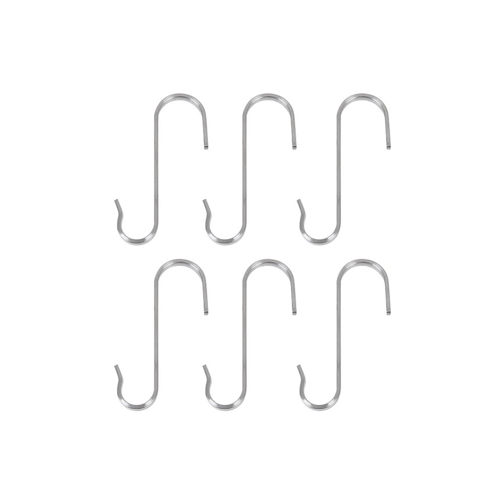 ชุดตะขอสเตนเลสรูปตัว S แพ็ค6 PANEL KECH