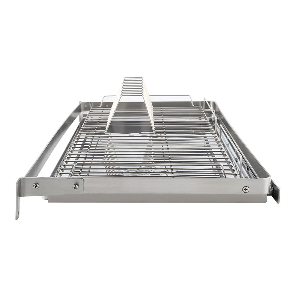 ชั้นคว่ำจาน และแก้วสเตนเลสติดผนัง KECH PANEL 60ซม.