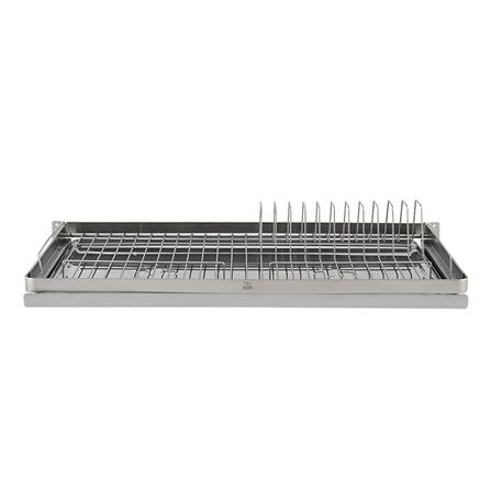 ชั้นคว่ำจาน และแก้วสเตนเลสติดผนัง KECH PANEL 60ซม._1