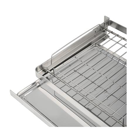 ชั้นคว่ำจาน และแก้วสเตนเลสติดผนัง KECH PANEL 60ซม._3