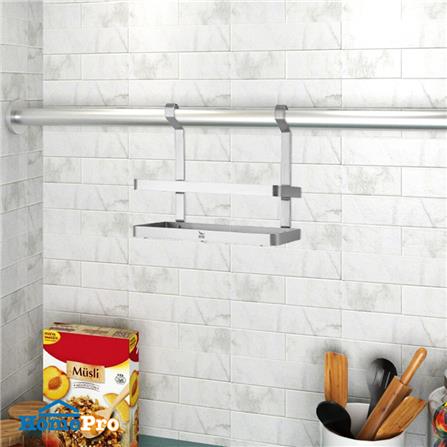 ชั้นแขวนสเตนเลสวางในครัว 1 ชั้น KECH PANEL_4