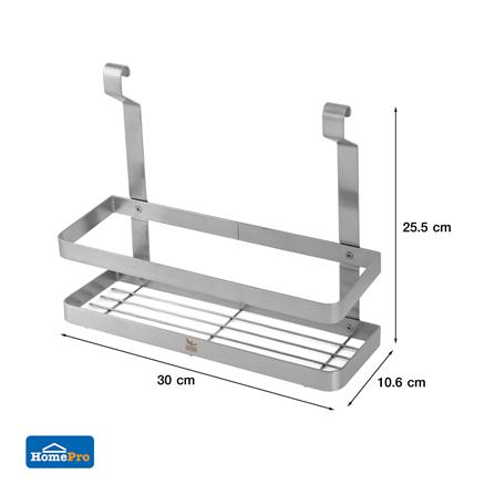 ชั้นแขวนสเตนเลสวางในครัว 1 ชั้น KECH PANEL_6