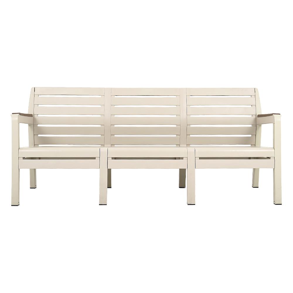 ม้านั่งพลาสติก 3 ที่นั่ง SPRING MONTANA