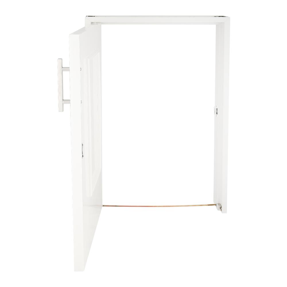 บานถังแก๊ส CABIN EDZO 49.5x75 ซม. สีครีม