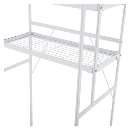 โครงตู้คร่อมเครื่องซักผ้าฝาหน้า PLIM สีขาว_3