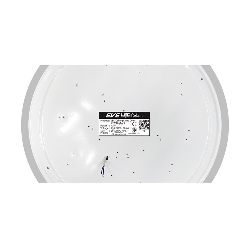 ไฟเพดาน LED EVE 588555 20 นิ้ว 42 วัตต์ DAYLIGHT สีขาว