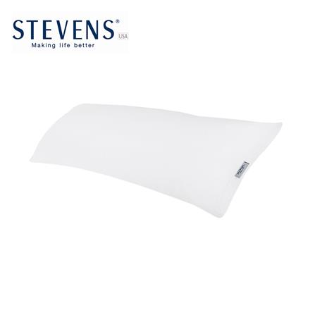 หมอน BODY ใยสังเคราะห์ STEVENS 18x50 นิ้ว สีขาว (พร้อมปลอกหมอน)