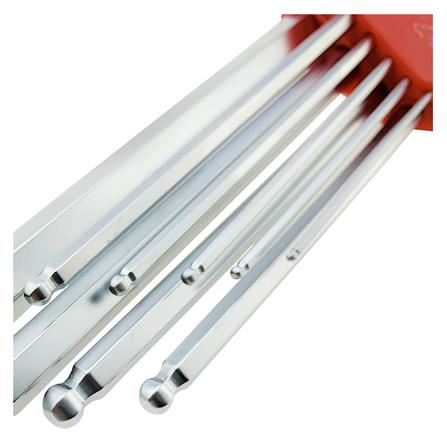 ประแจหกเหลี่ยมหัวบอล (รุ่นยาวพิเศษ) HACHI 9 ชิ้น/ชุด_1