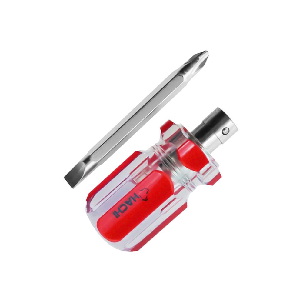 ไขควงหัวสลับ ด้ามโต 2IN1 HACHI 1.5 นิ้ว