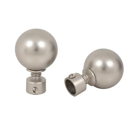 หัว-ท้ายรางผ้าม่าน HOME LIVING STYLE NIC 19 มม. สี...