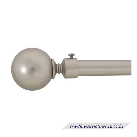 หัว-ท้ายรางผ้าม่าน HOME LIVING STYLE NIC 19 มม. สีเงิน_2