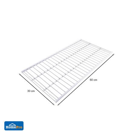แผ่นชั้นตะแกรง STACKO FLEXI 60x30x2.5 ซม. สีขาว_3