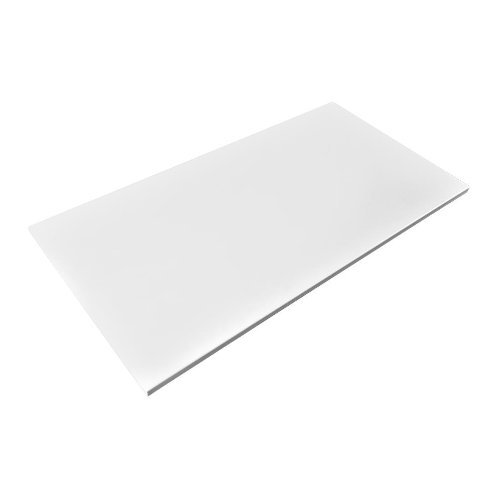 แผ่นชั้นเหล็กเรียบ STACKO FLEXI 60x30x2.5 ซม. สีขาว