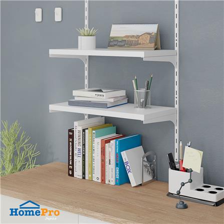 แผ่นชั้นเหล็กเรียบ STACKO FLEXI 60x30x2.5 ซม. สีขาว_2