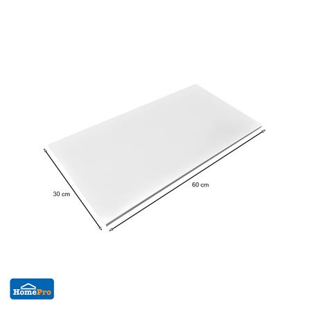 แผ่นชั้นเหล็กเรียบ STACKO FLEXI 60x30x2.5 ซม. สีขาว_3