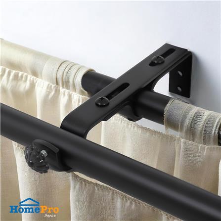 ขารับราง 2 ชั้น HOME LIVING STYLE WD 19 มม. สีดำ_3