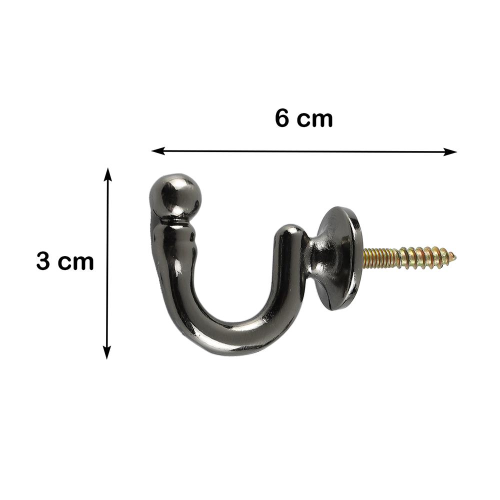 ตะขอเกี่ยว HOME LIVING STYLE DOT WD สีรมดำ