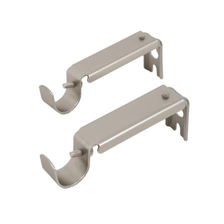 ขารับราง 1 ชั้น HOME LIVING STYLE WD 19 มม. สีเงิน