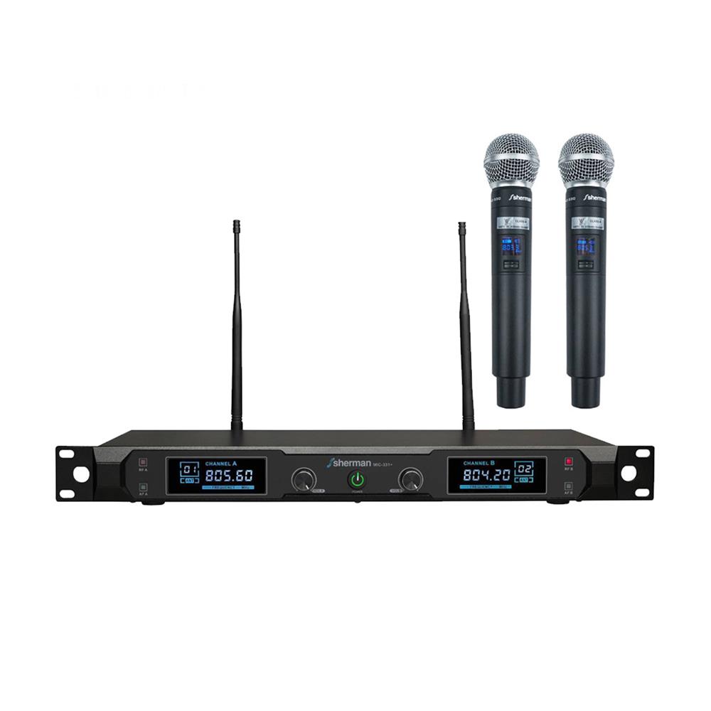 ไมโครโฟนไร้สาย SHERMAN MIC-331 PLUS