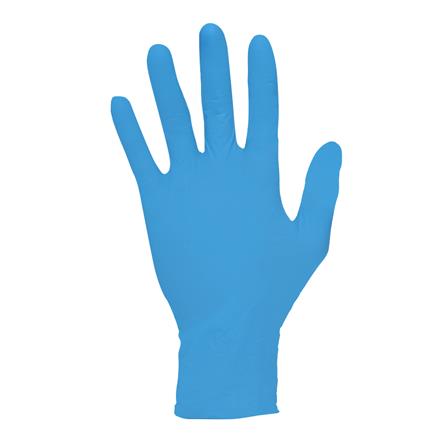 ถุงมือยาง PARAGON เคลือบไนไตร ทั่วไป  ฟ้า_0