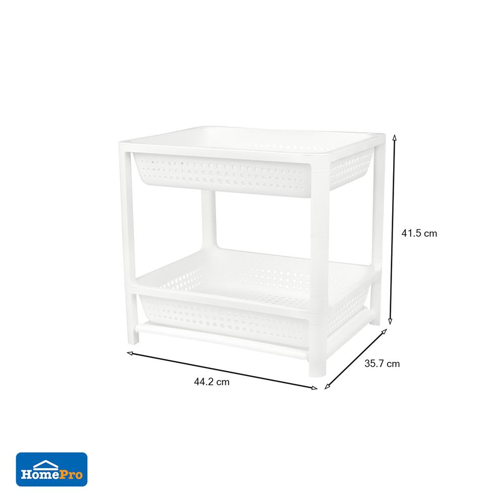 ชั้นคว่ำจานและแก้วพลาสติก2ชั้น+ถาด KECH