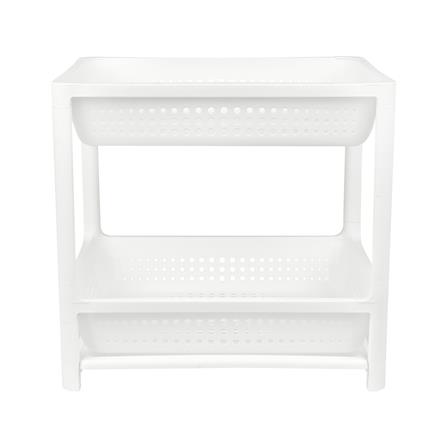 ชั้นคว่ำจานและแก้วพลาสติก2ชั้น+ถาด KECH_2